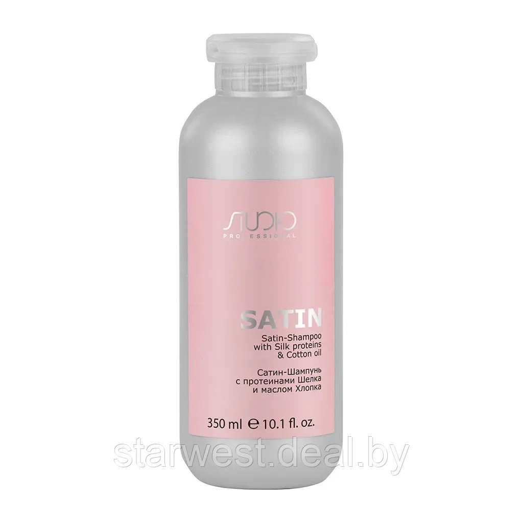 Kapous Professional STUDIO Luxe Care Satin Shampoo 350 мл Сатин-Шампунь с протеинами шелка для волос - фото 3 - id-p215701689