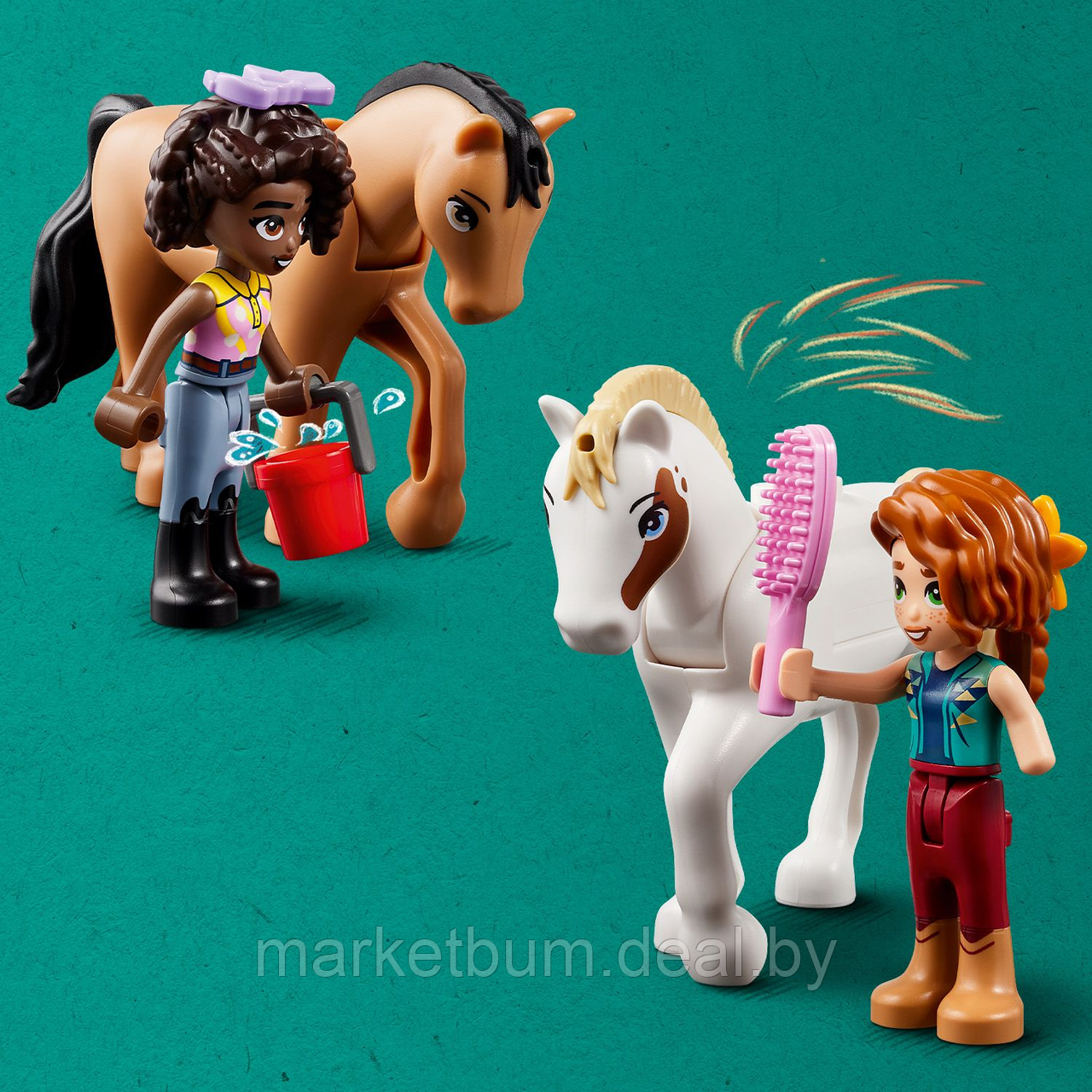 Конструктор LEGO Friends 41745, Осенняя конюшня для лошадей - фото 4 - id-p215701865