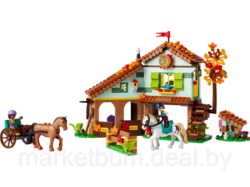 Конструктор LEGO Friends 41745, Осенняя конюшня для лошадей - фото 3 - id-p215701865