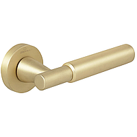 Ручки дверные CEBI SOHO SMOOTH (гладкая) цвет PC35 матовое золото полимер