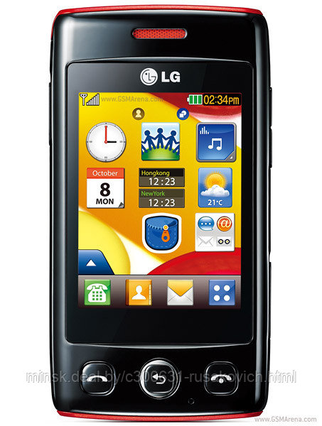 Замена стекла сенсора тачскрина LG T300
