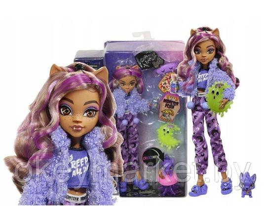 Кукла Monster High Пижамная вечеринка Клодин Вульф- Монстер Хай HKY67, фото 3