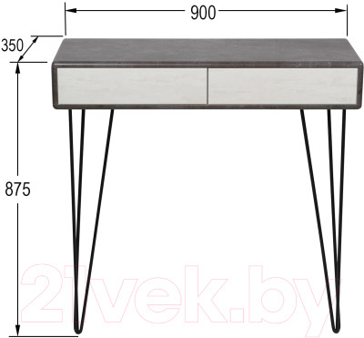 Консольный столик Калифорния мебель Телфорд - фото 2 - id-p215711034