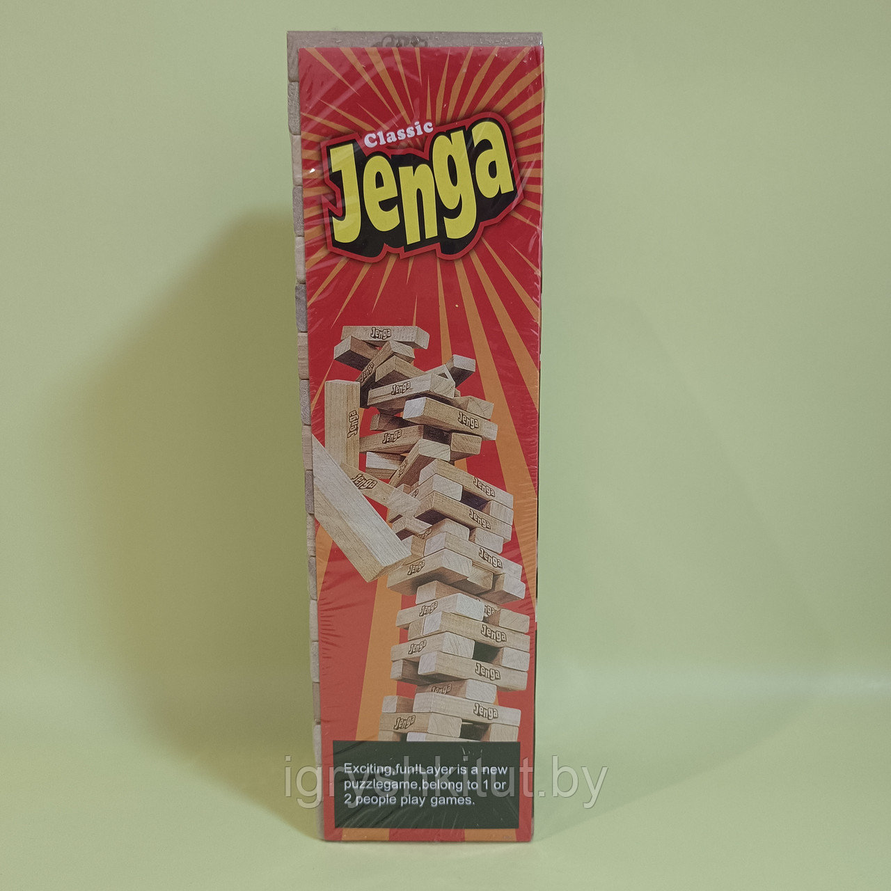 Настольная игра Дженга (Jenga, Башня) - фото 4 - id-p211716506