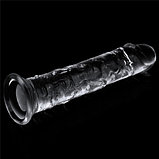 Прозрачный фаллоимитатор Lovetoy Flawless Clear Dildo 18 см, фото 3