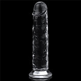 Прозрачный фаллоимитатор Lovetoy Flawless Clear Dildo 18 см, фото 2