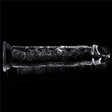 Прозрачный фаллоимитатор Lovetoy Flawless Clear Dildo 18 см, фото 4