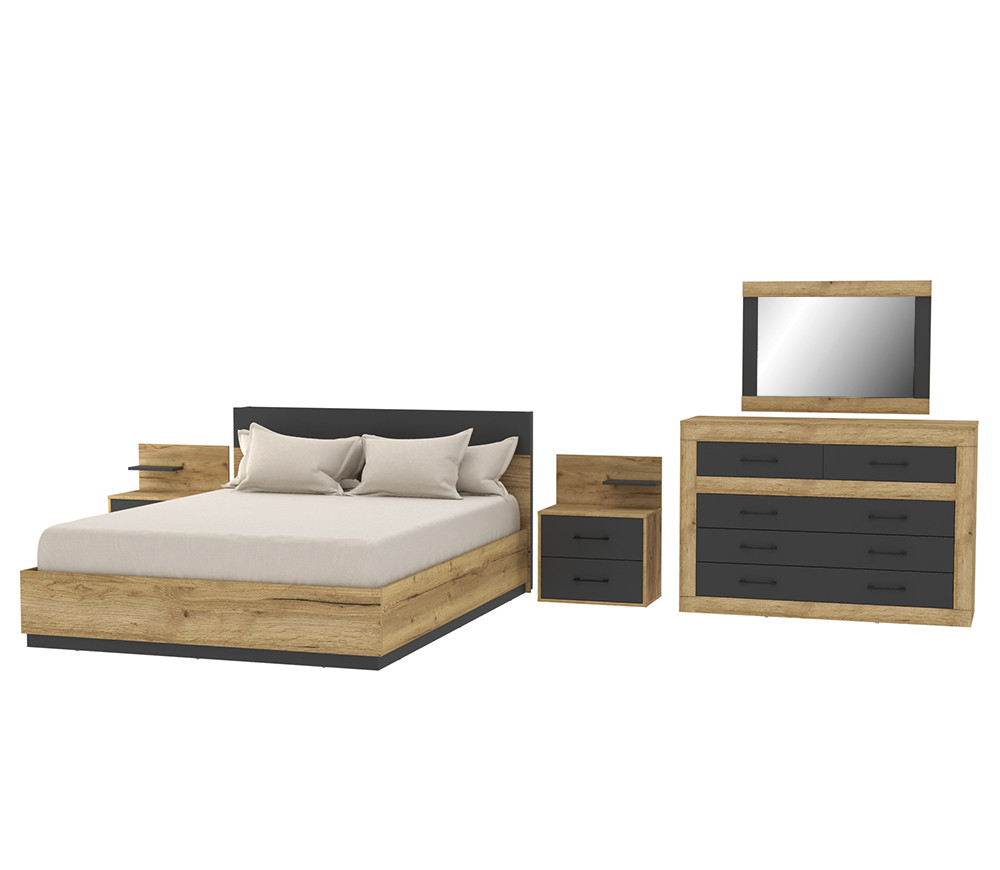 Набор мебели для спальни Loft-2 (Лофт) (Спальня-2) - фото 2 - id-p215711739