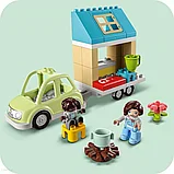 Конструктор  LEGO DUPLO 10986, Семейный дом на колесах, фото 5