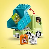 Конструктор  LEGO DUPLO 10987, Грузовик для переработки отходов, фото 8