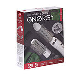Фен-щетка ENERGY EN-824, 550 Вт, 3 режима, 2 насадки, белая, фото 4