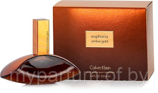Женская парфюмерная Calvin Klein Euphoria Amber Gold edp edt 100ml (PREMIUM) - фото 1 - id-p215712188