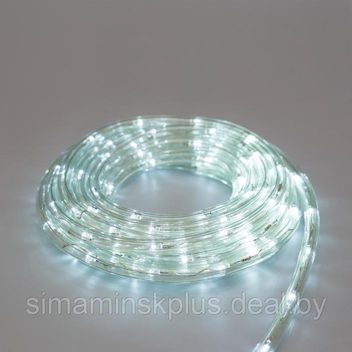 Световой шнур Luazon Lighting 10 мм, IP44, 5 м, 24 LED/м, 220 В, 8 режимов, свечение белое - фото 4 - id-p215712487