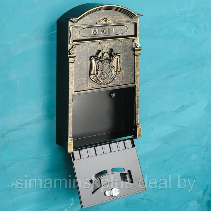 Ящик почтовый №4010В, старая бронза - фото 10 - id-p215712750