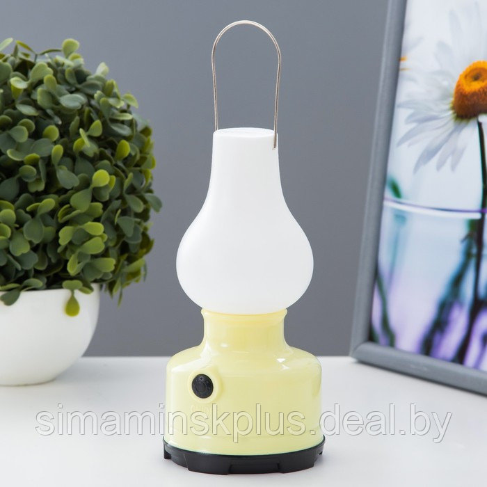 Настольная лампа "Керосиновая лампа" LED 2Вт от батареек МИКС 8х8х17 см - фото 2 - id-p215712662