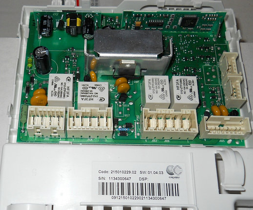 Модуль управления стиральной машины Indesit IWUB 4105 (CIS) (силовой блок) (РАЗБОРКА), фото 2