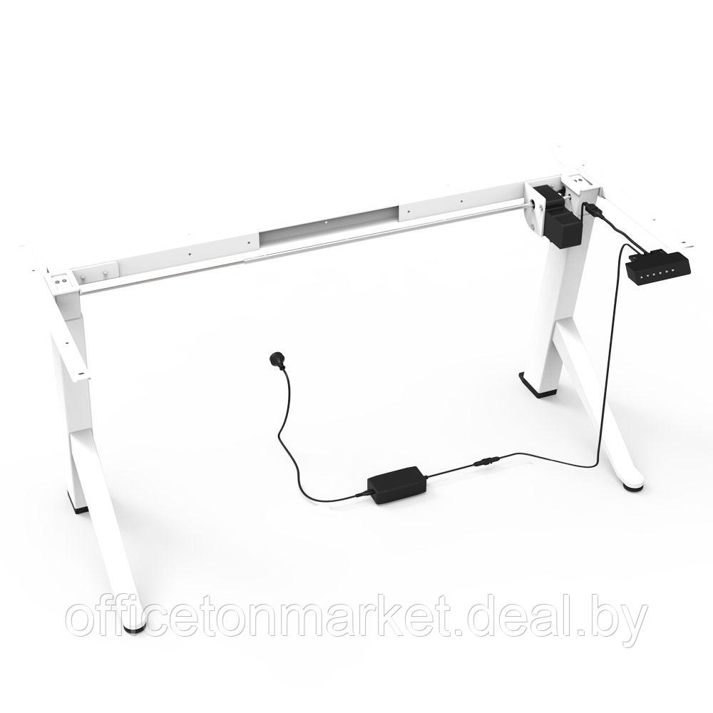 Каркас стола с электроприводом одномоторный 2-х ступенчатый "Waltz A2Y-RH-WH", USB зарядка, белый - фото 3 - id-p215521006