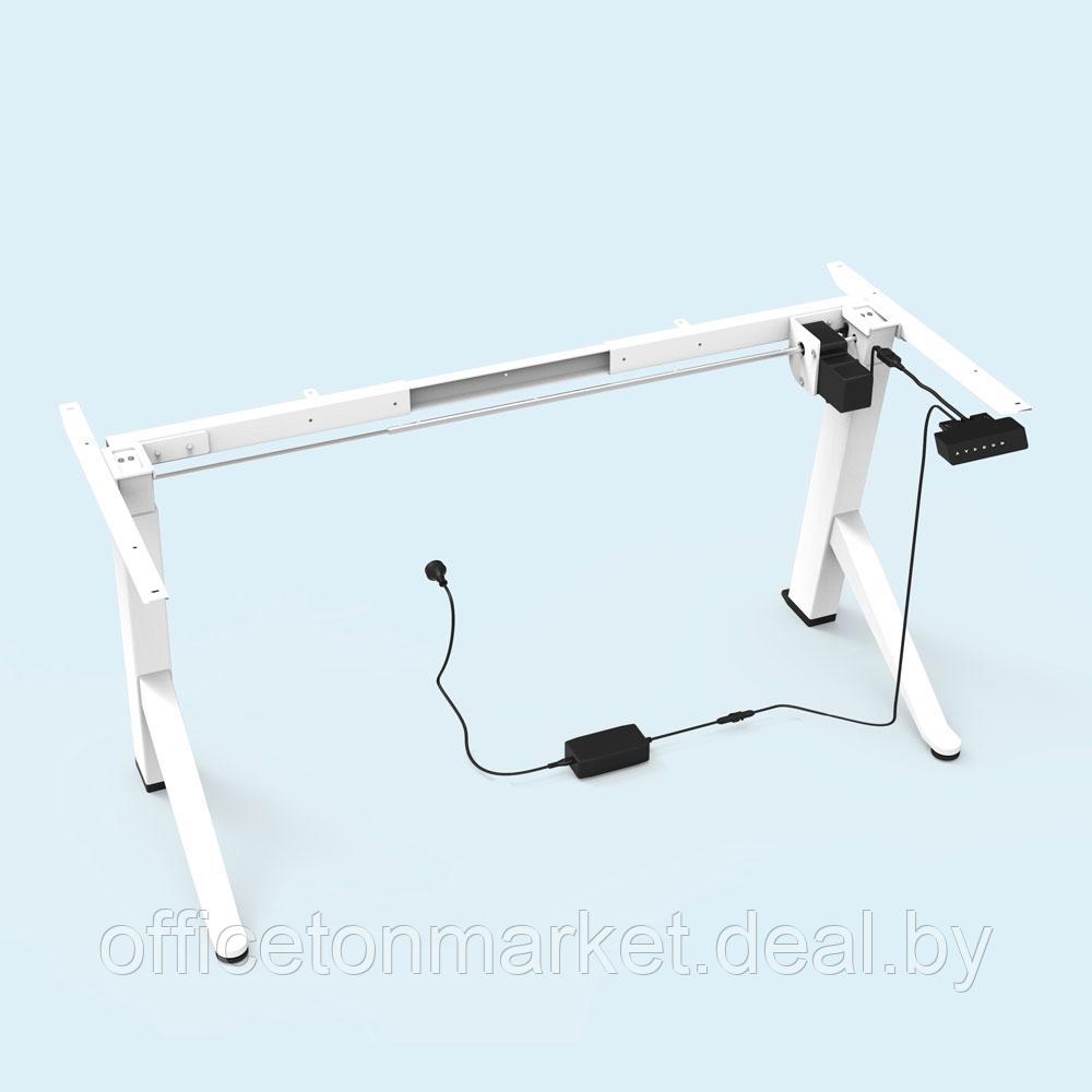 Каркас стола с электроприводом одномоторный 2-х ступенчатый "Waltz A2Y-RH-WH", USB зарядка, белый - фото 4 - id-p215521006
