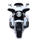 Электромотоцикл «Трайк», 2-х местный, 2 мотора, цвет чёрно-белый, фото 7