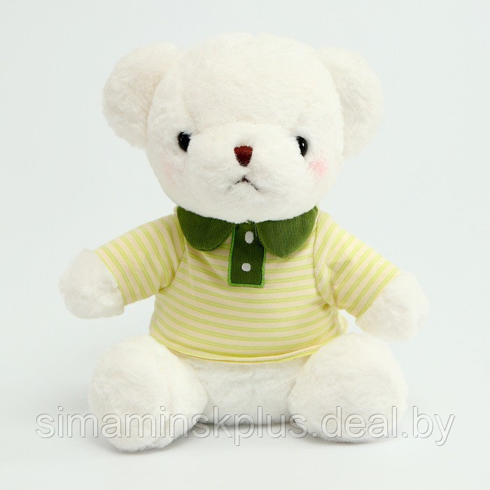 Мягкая игрушка «Белый медведь» в зелёной кофте, 26 см - фото 4 - id-p215713741