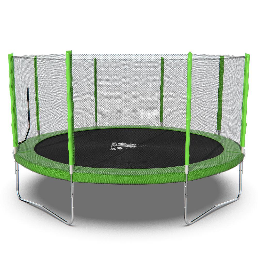 Батут DFC Trampoline Fitness с сеткой 14ft - фото 4 - id-p215714378