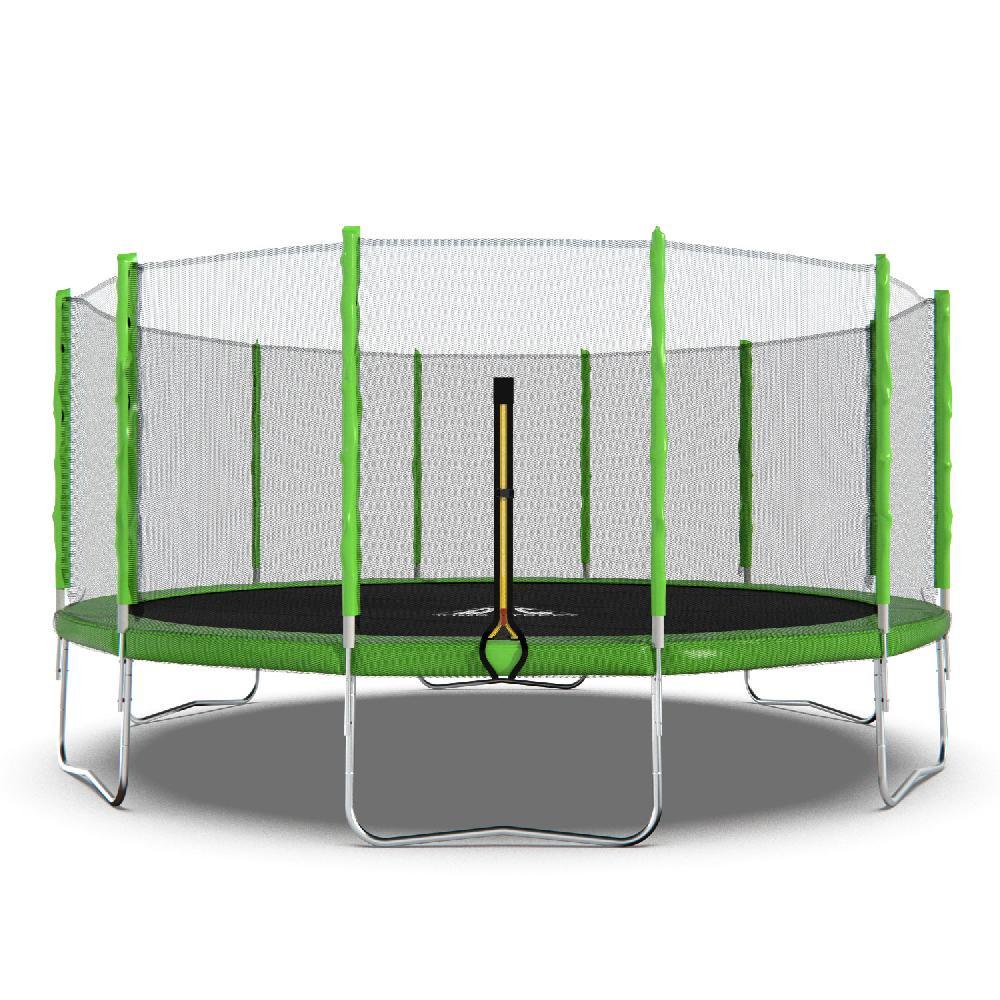 Батут DFC Trampoline Fitness с сеткой 16ft 16FT-TR-LG - фото 2 - id-p215714380