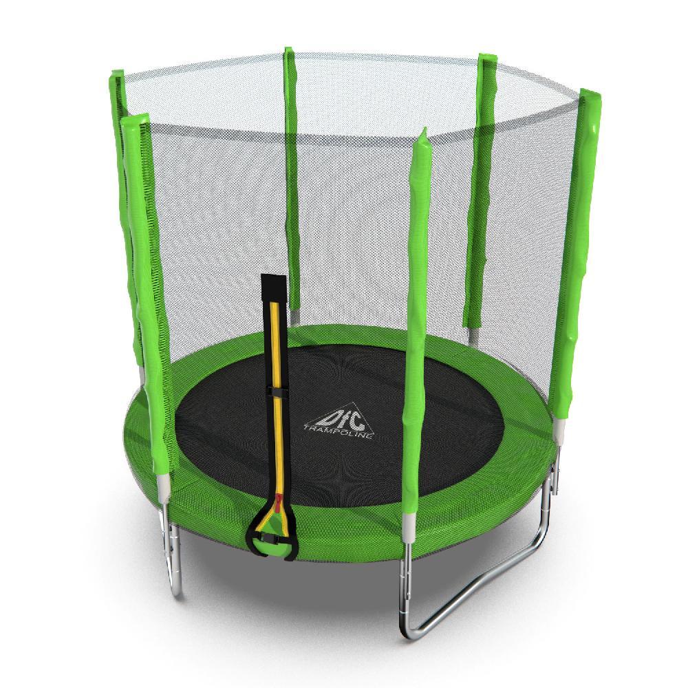 Батут DFC Trampoline Fitness с сеткой (6ft) - фото 1 - id-p215714382