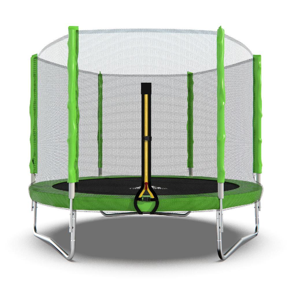 Батут DFC Trampoline Fitness с сеткой 8ft - фото 2 - id-p215714384