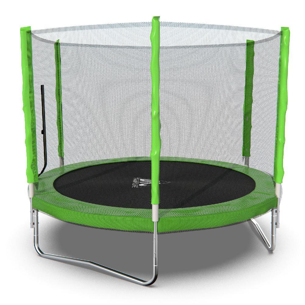 Батут DFC Trampoline Fitness с сеткой 8ft - фото 4 - id-p215714384