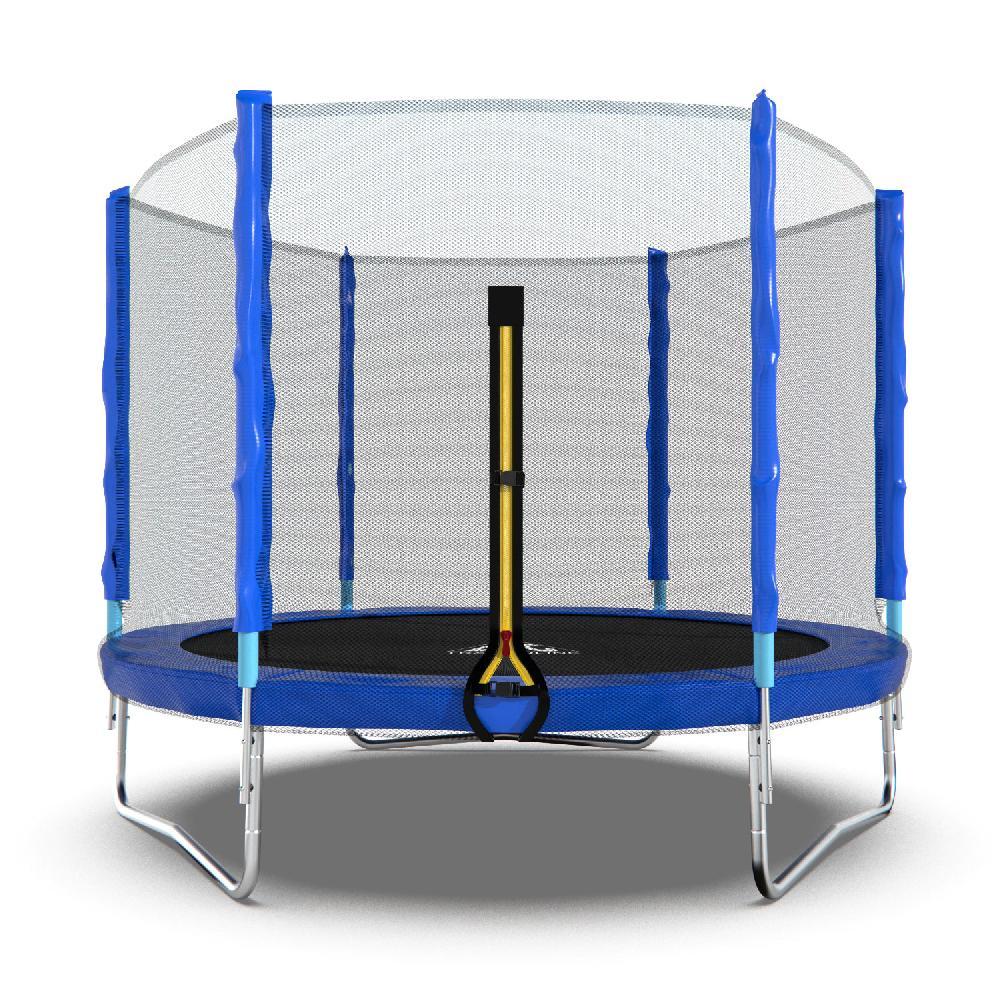 Батут DFC Trampoline Fitness с сеткой (8ft) - фото 2 - id-p215714576