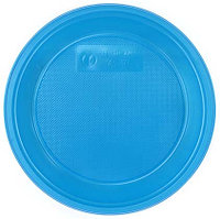 Тарелки одноразовые десертные «Мистерия» диаметр 16,7 см, 50 шт., синие