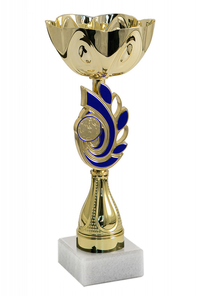 Кубок "Барокко" на мраморной подставке , высота 27 см, чаша 10 см арт. 029-270-100 - фото 1 - id-p215715303