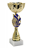 Кубок "Барокко" на мраморной подставке , высота 28 см, чаша 12 см арт. 029-280-120