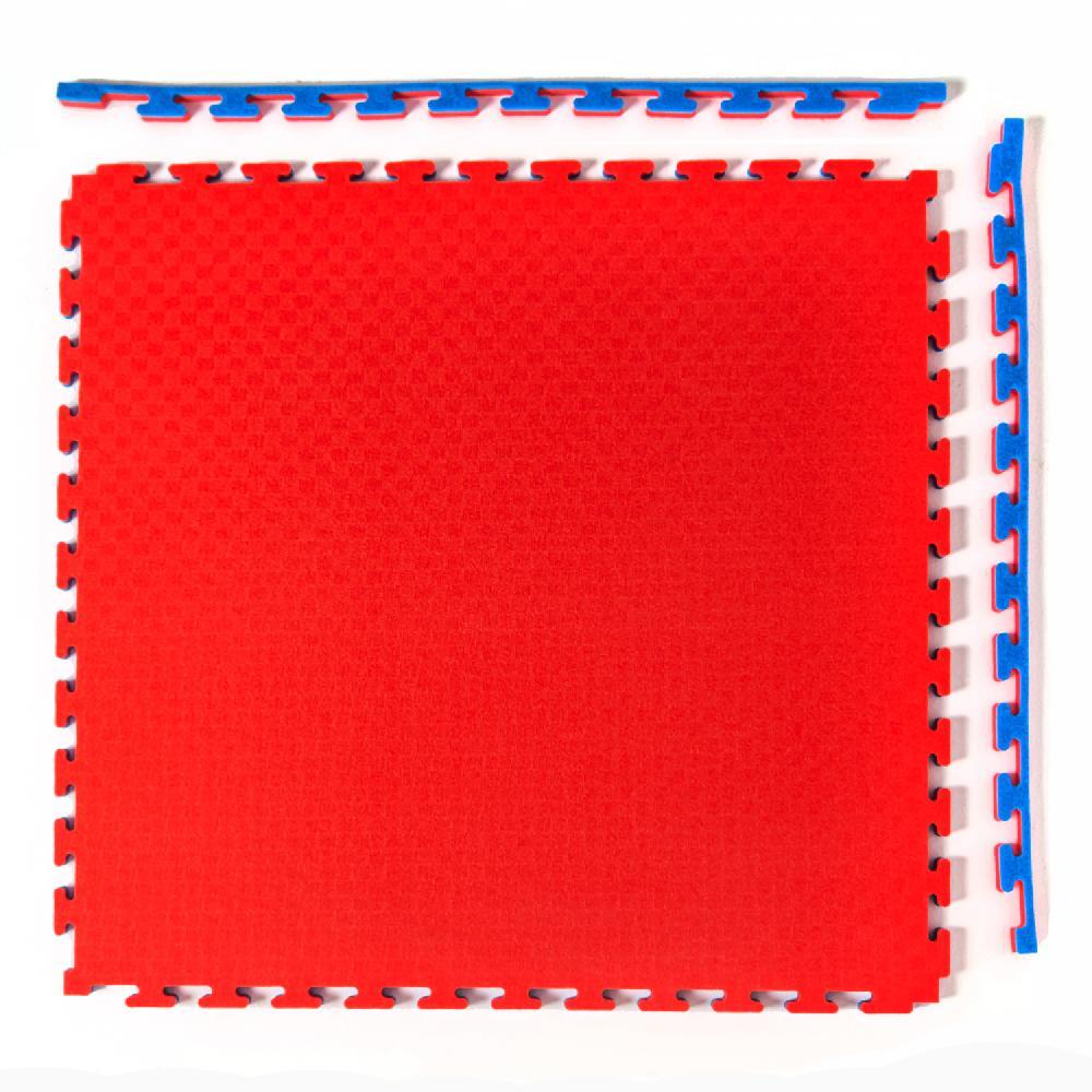 Будо-мат, 100 x 100 см, 40 мм (сине-красный) - фото 2 - id-p215715390