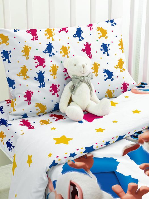 Детское постельное белье в кроватку для колыбели новорожденного Буба комплект набор постели ясельный - фото 6 - id-p215715595