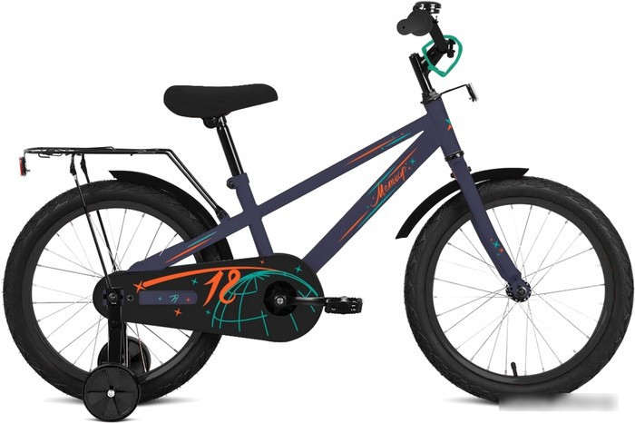 Детский велосипед Forward Meteor 14 2023 (темно-синий) - фото 1 - id-p214214379