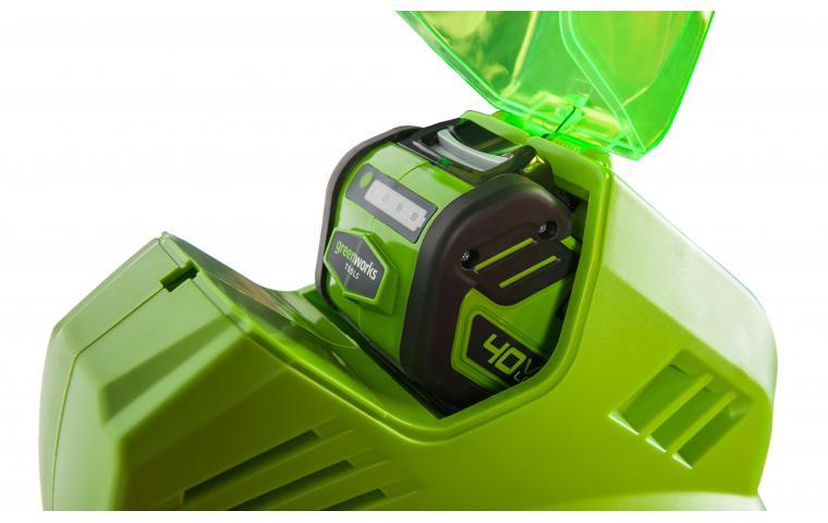 Культиватор аккумуляторный Greenworks G40TLK4 G-MAX (в комплекте АКБ + Зарядное устройство) - фото 4 - id-p177910021