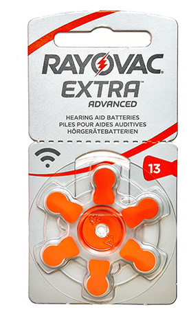 Батарейка для слуховых аппаратов Rayovac Extra V13 BL8 MF