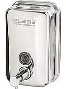 Дозатор для жидкого мыла Laima / диспенсер для мыла настенный (сталь)