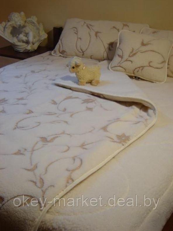 Шерстяное одеяло с открытым ворсом Verona . Размер 200x200cм - фото 8 - id-p215355921