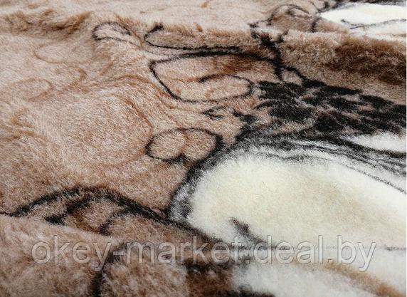 Плед из шерсти австралийского мериноса. Размер 180х200, фото 3