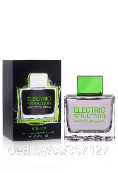 Antonio Banderas Electric Seduction In Black for men Eau de Toilette