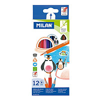 Цветные карандаши "Milan 231", 12шт.