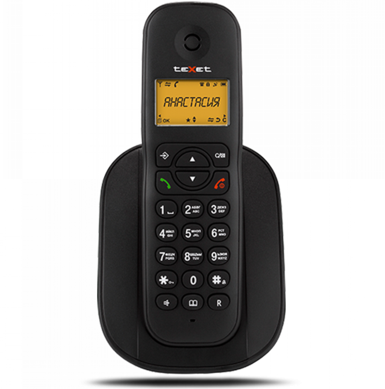 Радиотелефон teXet TX-D4505A (черный) - фото 1 - id-p215729490