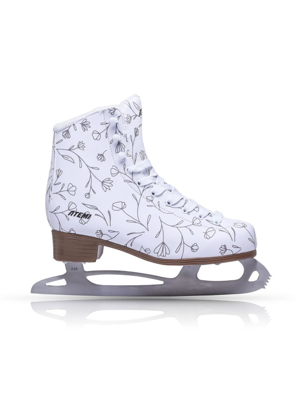 Коньки фигурные Atemi Queen Fur, р-ры 30-42