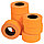 Этикет-лента 21х12 оранжевая прямоугольная 1000эт/рул; ИТАЛИЯ, фото 4