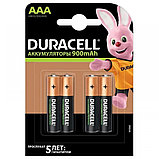 Аккумулятор DURACELL AAA, 1,2V, 900mAh 4BP, 4шт/уп, фото 2