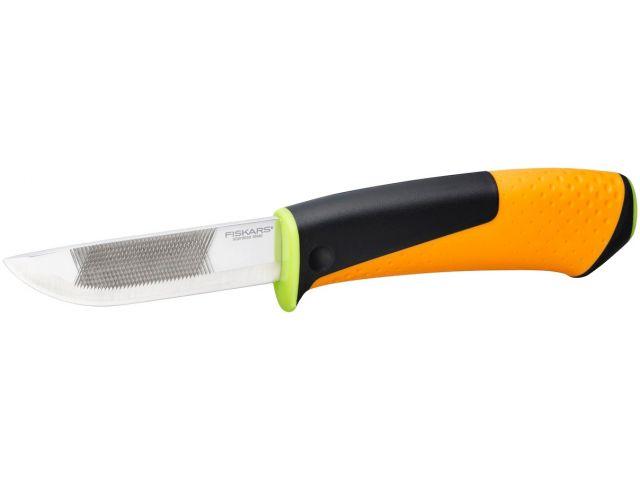 Нож для тяжелых работ с точилкой FISKARS - фото 1 - id-p215730505