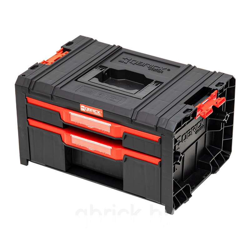 Ящик для инструментов Qbrick System PRO Drawer 2 Toolbox Expert 2.0, черный