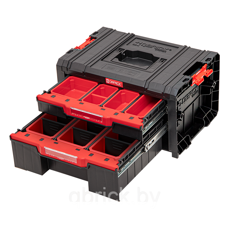 Ящик для инструментов Qbrick System PRO Drawer 2 Toolbox Expert 2.0, черный
